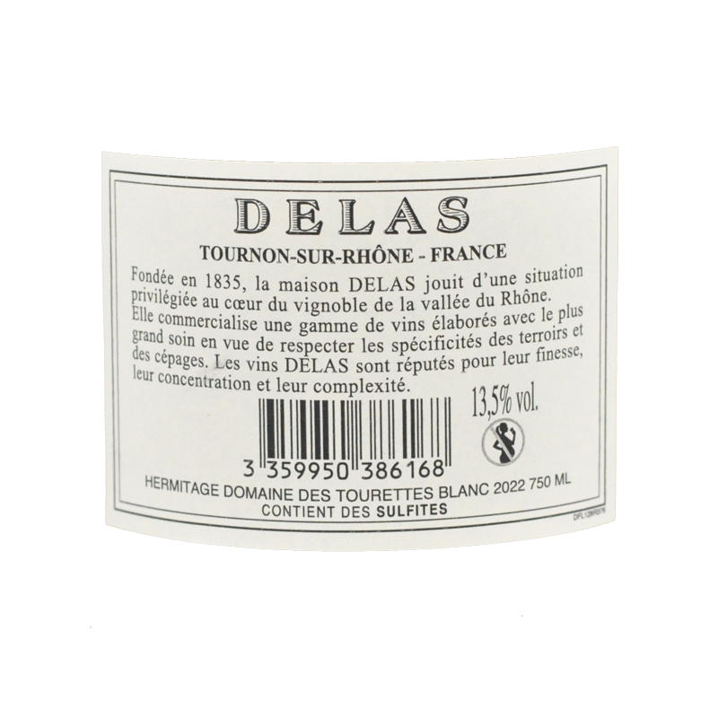 Domaine Des Tourettes Delas Hermitage Blanc C Tes Du Rh Ne